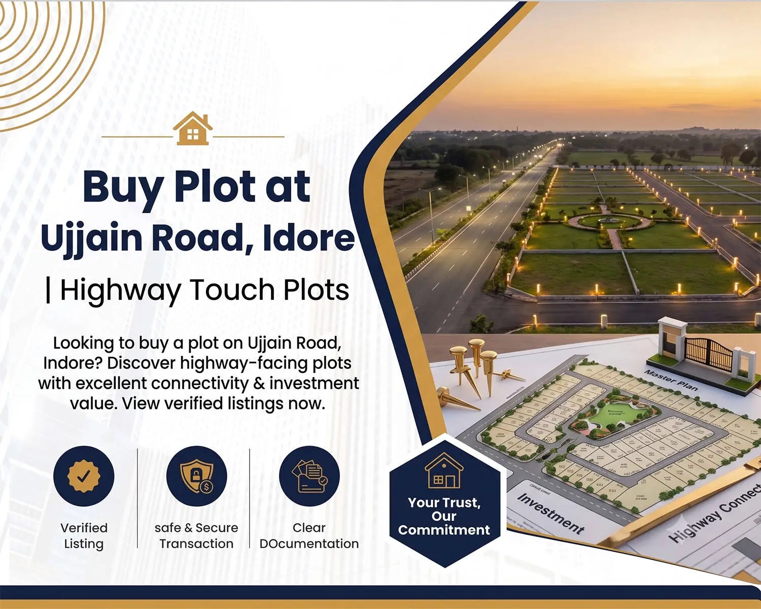 Buy Plot at Ujjain Road, Indore