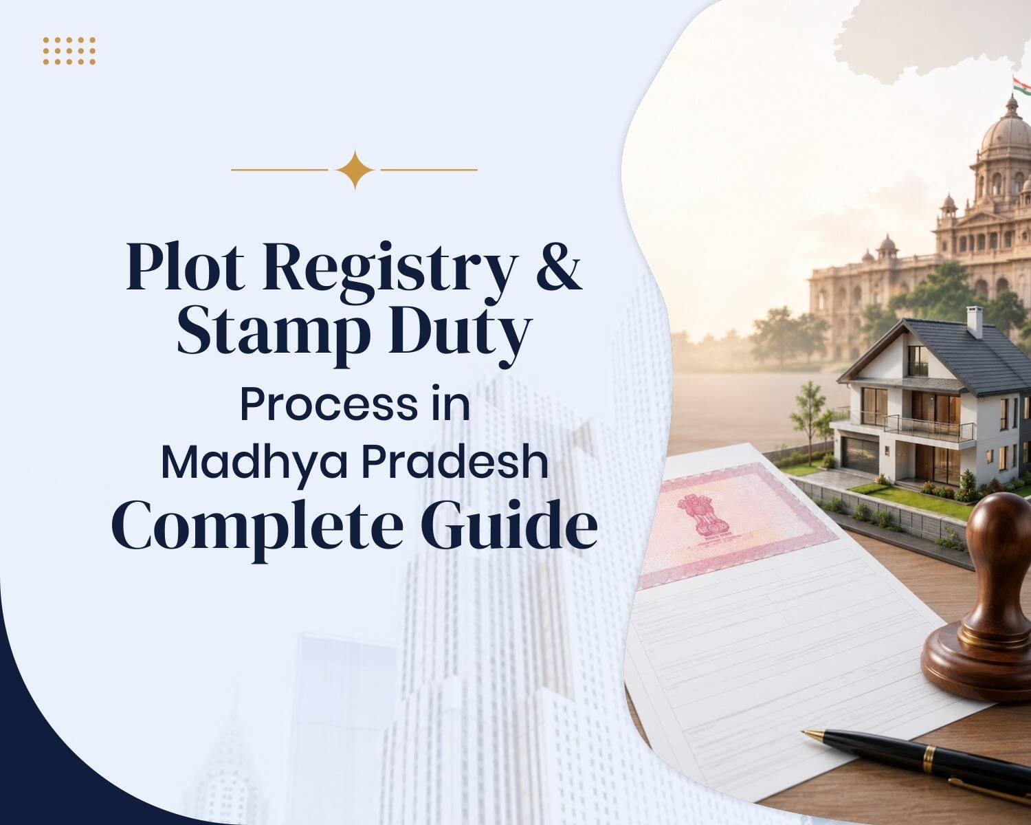 Plot Registry & Stamp Duty Process in Madhya Pradesh